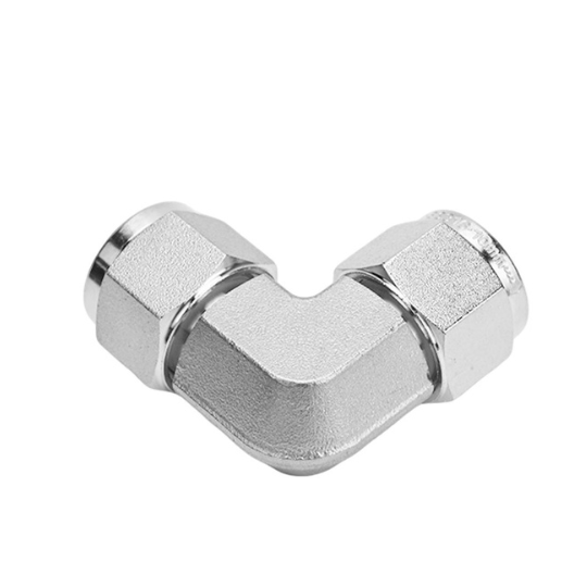 Elbow compression fitting