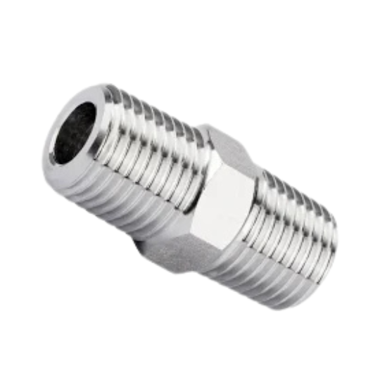 Metric hex nipple