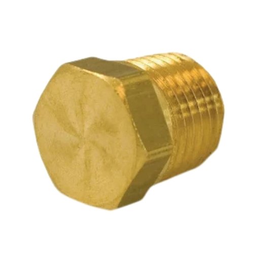 Brass hex plug (1)