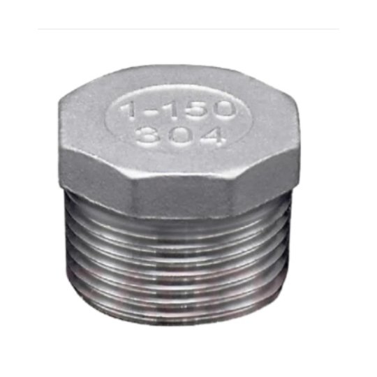 Cast hex plug