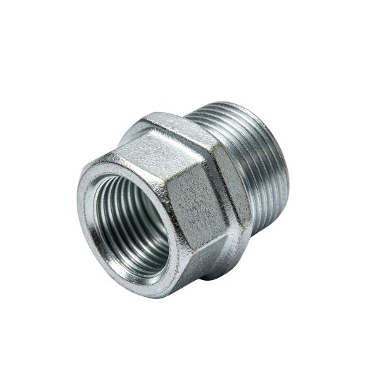 Galvanized reducing nipple (2)