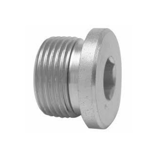 Hollow hex plug