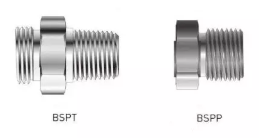 BSPT and BSPP thread fittings
